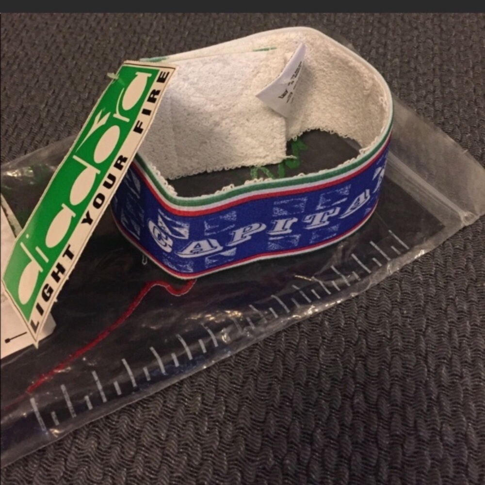 Diadora Baggio Italia armband soccer World Cup NOS football captain Italy 90’s
